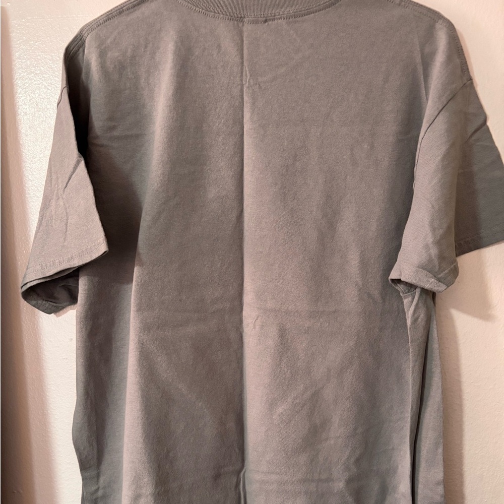 2 T-Shirt Bundle, Gray T-Shirt with Mushroom and Owl Design - Picture 3 of 5